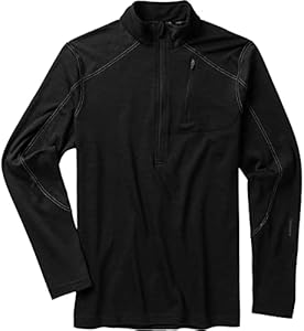 Мужская Базовая Майка Terramar Thermawool Half Zip Top Terramar