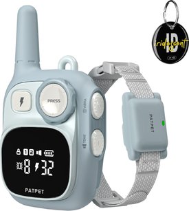 PATPET Ultra Compact Dog Training Collar with Remote, IPX7 Waterproof & Rechargeable Patpet