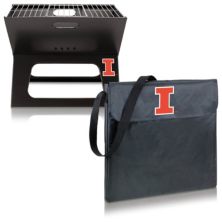 Походная плита и гриль Picnic Time Illinois Fighting Illini Portable X-Grill Picnic Time