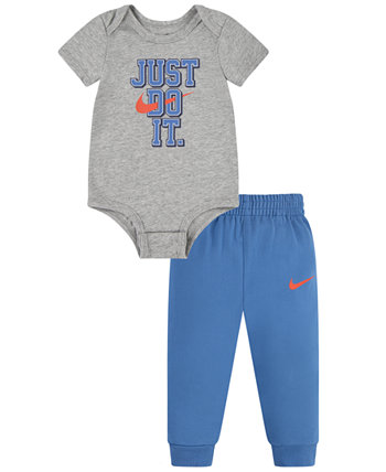 Боди и штаны Next Gen для маленьких мальчиков, комплект из 2 предметов Nike