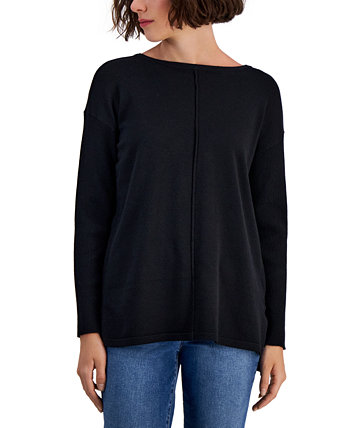 Женский свитер-туника со швом спереди, созданный для Macy's Style & Co