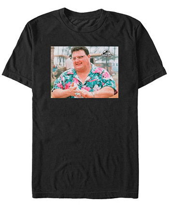 Мужская футболка с коротким рукавом Nedry Portrait Jurassic Park