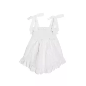 Маленькая девочка &amp;amp; Платье с вышивкой Pattie для девочки Zimmermann Kids