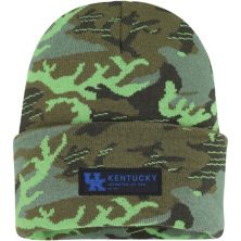 Men's Nike Camo Kentucky Wildcats Veterans Day Cuffed Knit Hat Nitro USA