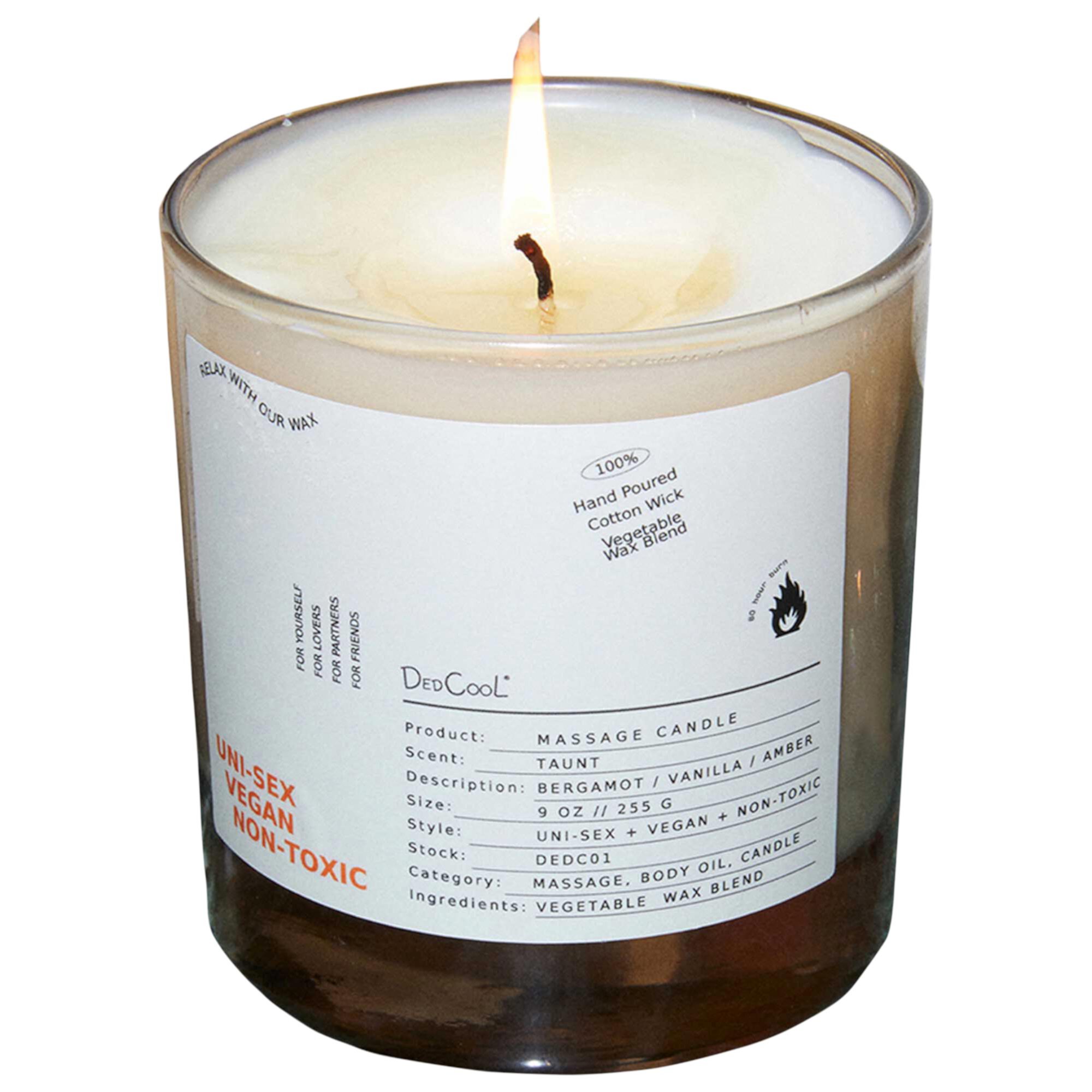 01 "Taunt" Massage Candle DedCool