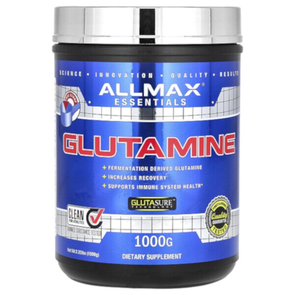 Глутамин, 2,2 фунта (1000 г) ALLMAX