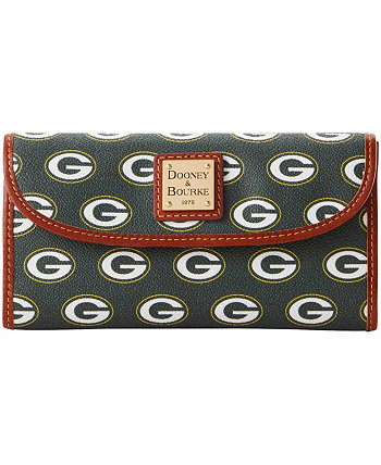 Женский континентальный кошелек Green Bay Packers Dooney & Bourke