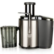 Compact and Efficient Juicer Ideal for Home Use, Easy to Operate, Black Slickblue