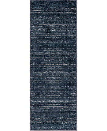 Madison Avenue Uptown Jzu001 Темно-синий коврик размером 2 х 6 футов (2 фута 2 дюйма) Jill Zarin