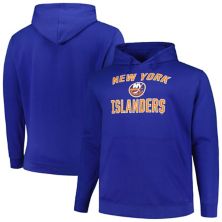 Men's Profile Royal New York Islanders Big & Tall Arch Over Logo Pullover Hoodie Profile