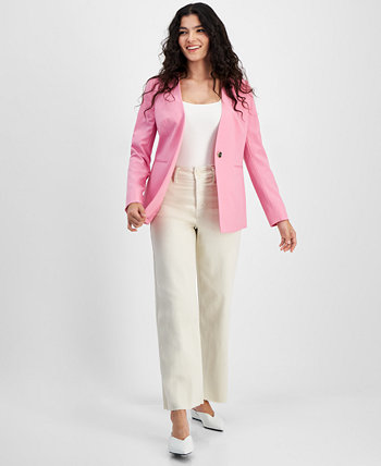Women's Bi-Stretch One-Button Jacket, Created for Macy's Bar III
