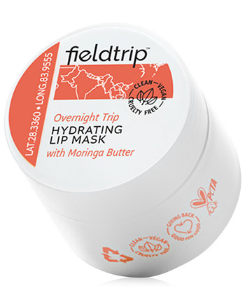 Увлажняющая маска для губ Overnight Trip, 0,3 унции. Fieldtrip