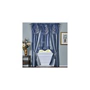 Goodgram Royal Ombre Crushed Semi Sheer Complete 6 Pc. Window Curtain & Valance Set GoodGram