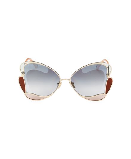 Солнцезащитные очки-бабочки 60 мм Chloe