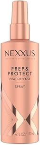 Nexxus Heat Defense Spray Prep & Protect for 450 degree heat protection, with StyleProtect Technology 6 oz Nexxus