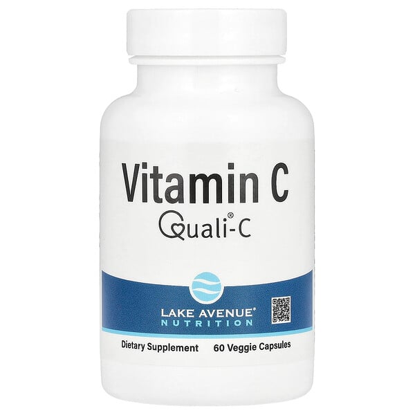 Витамин C, Quali-C - 1000 мг - 60 растительных капсул - Lake Avenue Nutrition Lake Avenue Nutrition