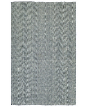 Ziggy ZIG01-22 Темно-синий коврик размером 5 x 7 футов 6 дюймов Kaleen