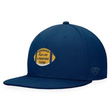 Men's Top of the World Navy Notre Dame Fighting Irish Play Like A Champion Today Fitted Hat Top of the World