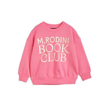 Little Girl's &amp; Girl's Embroidered Book Club Sweatshirt Mini rodini