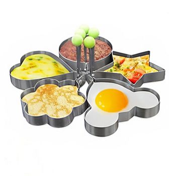 Non-stick Egg & Pancake Mold Ring 5 Pcs Kitcheniva