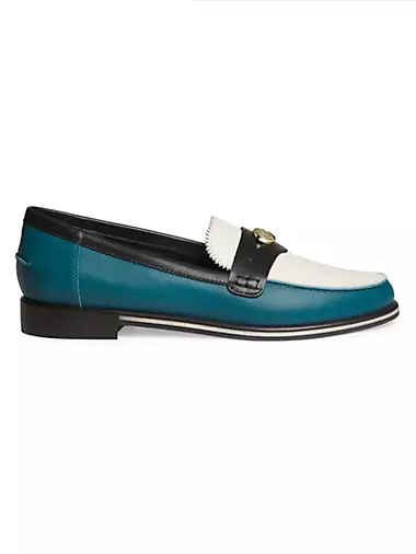 Женские Лоферы Pollini Colorblocked Pollini