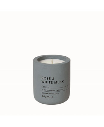 FRAGA Ароматная свеча с ароматом розы или белого мускуса 2,5 дюйма, 4 унции Blomus