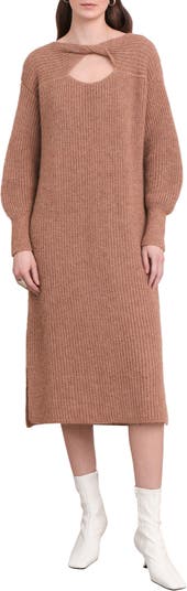 Платье-свитер с пышными рукавами Beth ELEVEN SIX