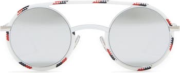 Круглые солнцезащитные очки Diorsynchronous 43 мм Dior Homme