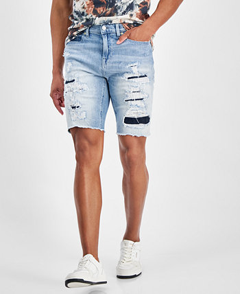 Мужские джинсовые шорты Logan Slim Fit из денима GUESS
