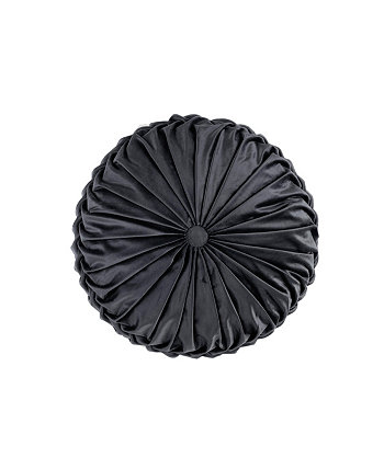 Декоративная подушка Holan Velvet, 18 дюймов, круглая Lush Décor