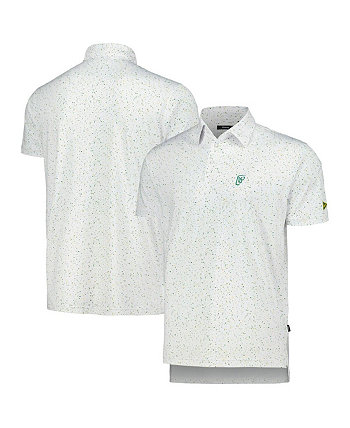 Мужская белая рубашка-поло WM Phoenix Open с брызгами Breezy Golf