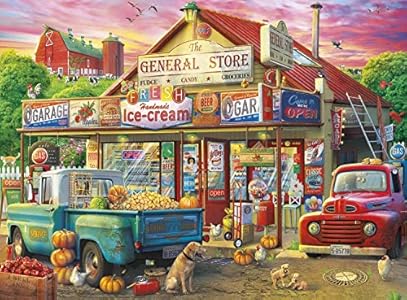 Buffalo Games - Eduard - Country Store - 1000 Piece Jigsaw Puzzle for Adults Challenging Puzzle Perfect for Game Nights - Finished Puzzle Size is 26.75 x 19.75 Buffalo Games