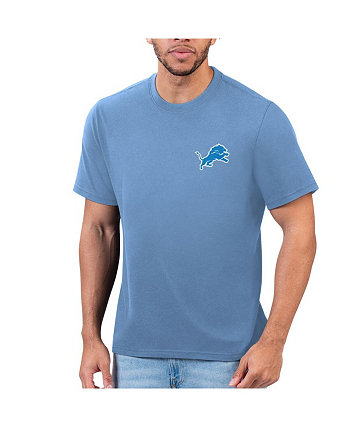 Мужская синяя футболка Detroit Lions Margaritaville