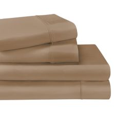 SUPERIOR Egyptian Cotton 1200 Thread Count Solid 4-pc. Deep Pocket Sheet Set Superior