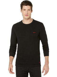 Мужская Пижамная Футболка Polo Ralph Lauren Waffle Long Sleeve Crew Polo Ralph Lauren