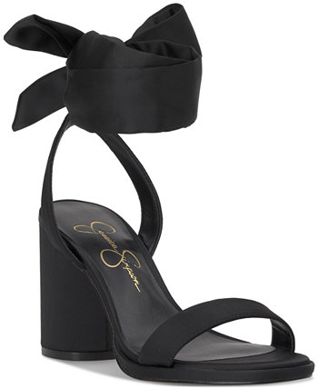 Женские классические сандалии Cadith с завязками на щиколотке Jessica Simpson