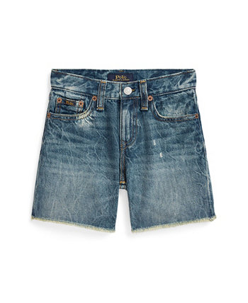 Обрезанные джинсовые шорты Sullivan для малышей и маленьких мальчиков Polo Ralph Lauren