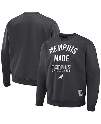 Мужской плюшевый пуловер NBA x Anthracite Memphis Grizzlies Staple