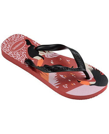 Сандалии Havaianas Top Tropical Vibes Mahogany Havaianas