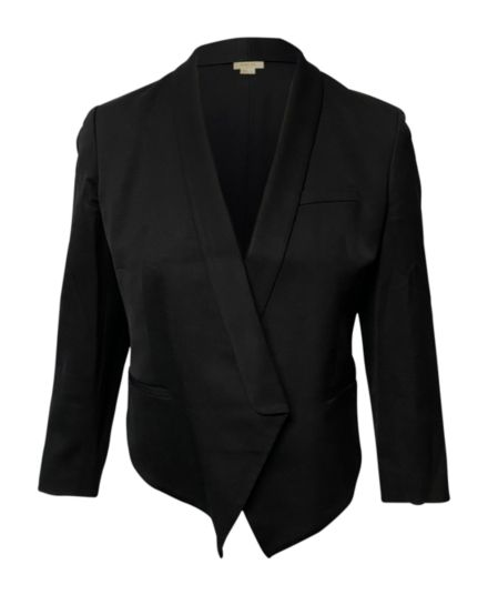 Helmut Lang Tuxedo Blazer In Black Wool Helmut Lang