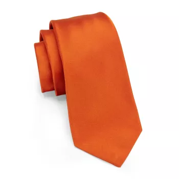 Однотонный шелковый галстук Kiton