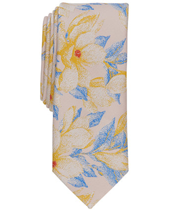 Men's Iris Skinny Floral Tie, Created for Macy's Bar III
