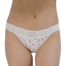 Juniors' SO® Lace String Bikini Panty SO75-001 SO