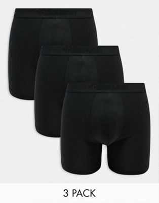 Комплект черных боксеров из трех трусов Calvin Klein CK Black Calvin Klein