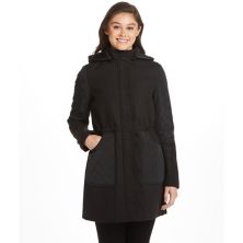 Женская стеганая куртка-анорак средней плотности из смешанной техники Weathercast Weathercast
