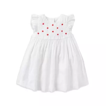 Baby Girl's Smocked Embroidered Dress Janie and Jack