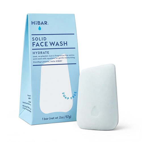 HiBar Hydrate Мыло для умывания лица без запаха - 2 унции HiBAR