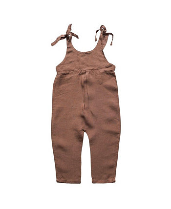 Child Boy and Child Girl Dungaree Style Linen Greta Overall The Simple Folk