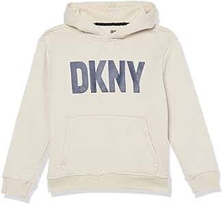 DKNY Girls Classic Comfy Sweatshirt DKNY