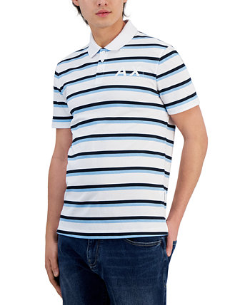 Мужская рубашка-поло в полоску, созданная для Macy's Armani